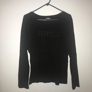 Harley Davidson Black Long Sleeve T-Shirt